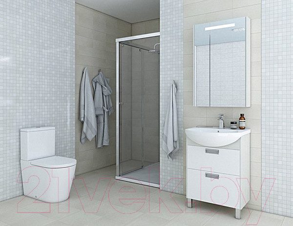 Изображение товара Тумба под умывальник Акватон Бекка 60 (1A196601BAC20)