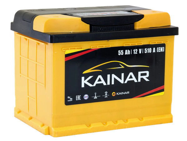 Изображение товара Автомобильный аккумулятор Kainar R+ / 055 13 29 02 0121 08 11 0 L (55 А/ч)
