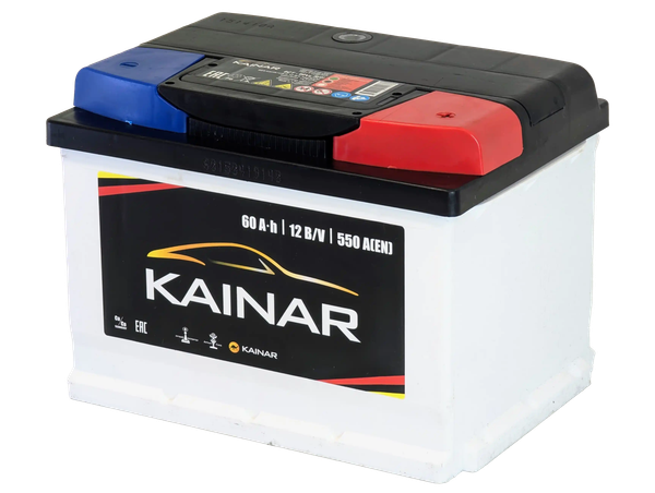 Изображение товара Автомобильный аккумулятор Kainar R+ низкий / 060 15 29 02 0141 05 06 0 L (60 А/ч)