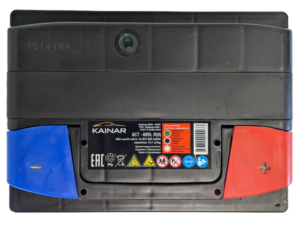 Изображение товара Автомобильный аккумулятор Kainar R+ низкий / 060 15 29 02 0141 05 06 0 L (60 А/ч)