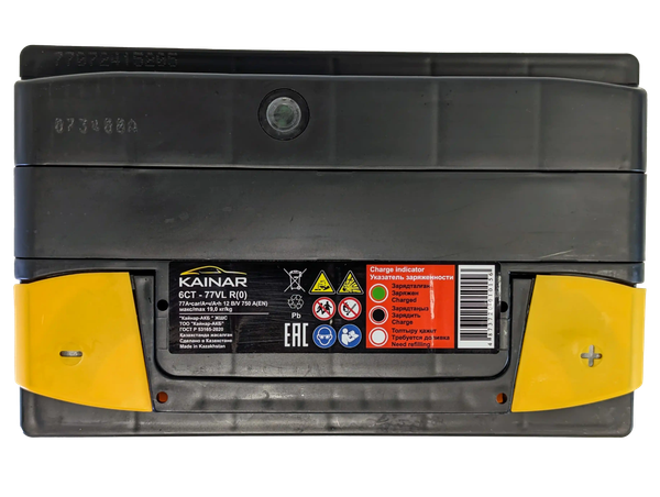 Изображение товара Автомобильный аккумулятор Kainar R+ / 077 11 20 02 0121 10 11 0 L (77 А/ч)