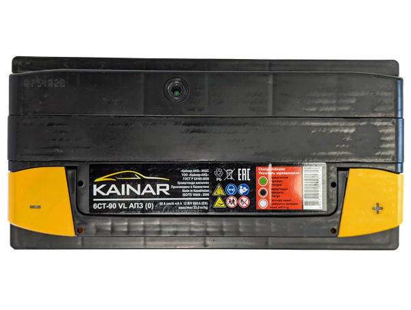 Изображение товара Автомобильный аккумулятор Kainar R+ / 090 10 14 02 0121 10 11 0 L (90 А/ч)
