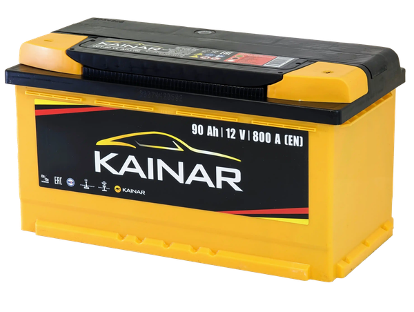 Изображение товара Автомобильный аккумулятор Kainar R+ / 090 10 14 02 0121 10 11 0 L (90 А/ч)