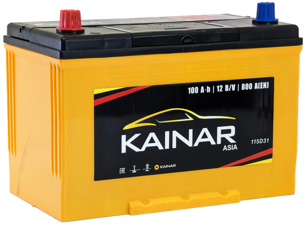Изображение товара Автомобильный аккумулятор Kainar Asia 100 JL+ / 090 18 36 02 0031 10 11 0 R