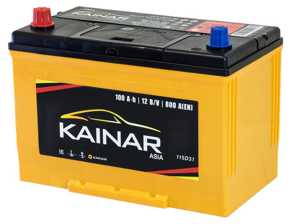 Изображение товара Автомобильный аккумулятор Kainar Asia 100 JL+ / 090 18 36 02 0031 10 11 0 R
