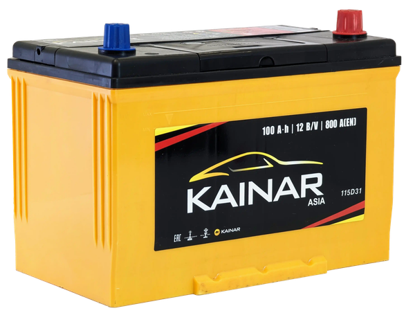 Изображение товара Автомобильный аккумулятор Kainar Asia 100 JR+ / 090 18 36 02 0031 10 11 0 L