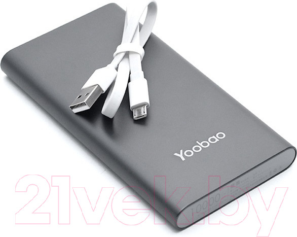 Изображение товара Портативное зарядное устройство Yoobao Air A1 (серый)