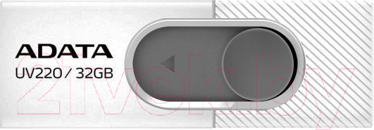 Изображение товара USB flash накопитель A-data DashDrive UV220 White/Gray 32GB (AUV220-32G-RWHGY)
