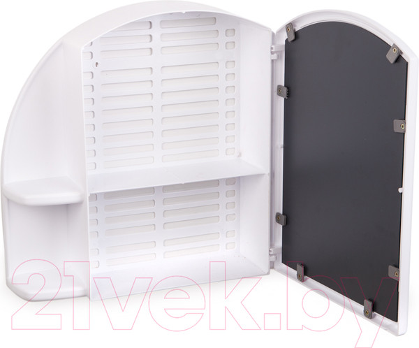 Изображение товара Шкаф с зеркалом для ванной Berossi Орион АС 11801000 (снежно-белый)