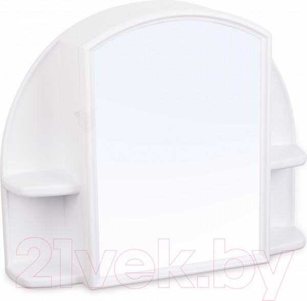 Изображение товара Шкаф с зеркалом для ванной Berossi Орион АС 11801000 (снежно-белый)