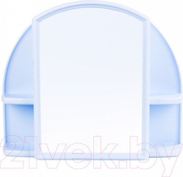 Изображение товара Шкаф с зеркалом для ванной Berossi Орион АС 11808000 (светло-голубой)