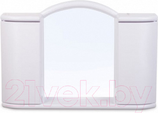 Изображение товара Шкаф с зеркалом для ванной Berossi Арго АС 11904000 (белый мрамор)