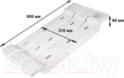 Изображение товара Сиденье для ванны Berossi АС 12601000 (снежно-белый)