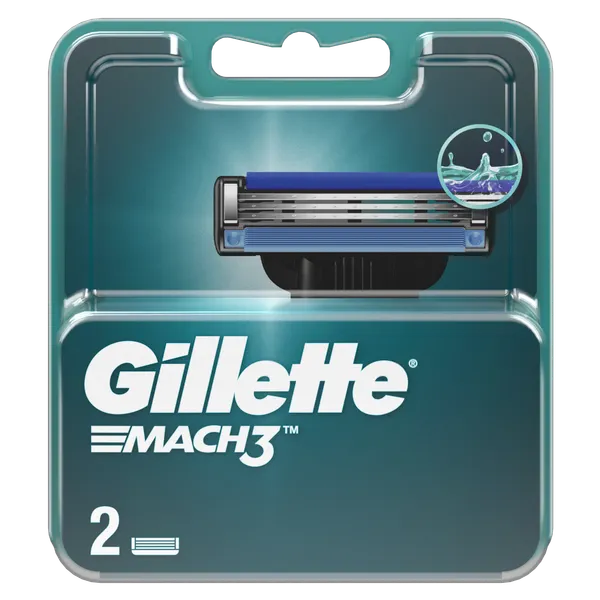 Изображение товара Набор сменных кассет Gillette Mach3 (2шт)