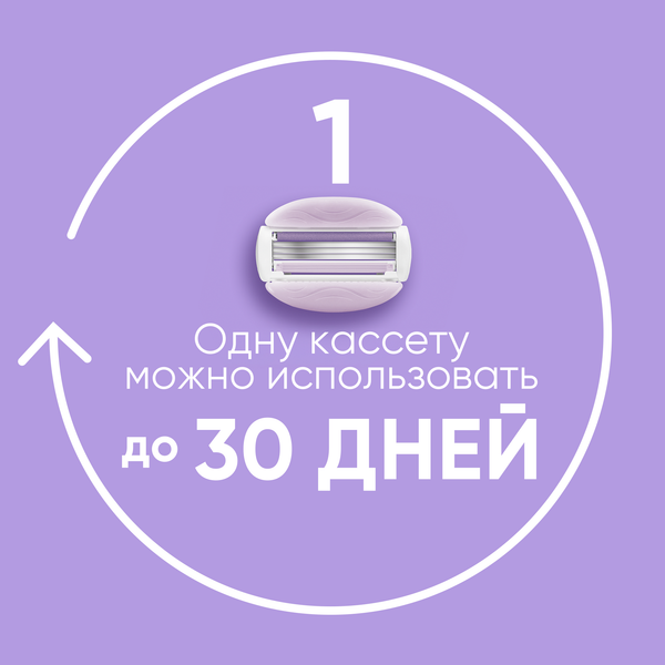 Изображение товара Набор сменных кассет Gillette Venus Breeze (с гелем, 2шт)