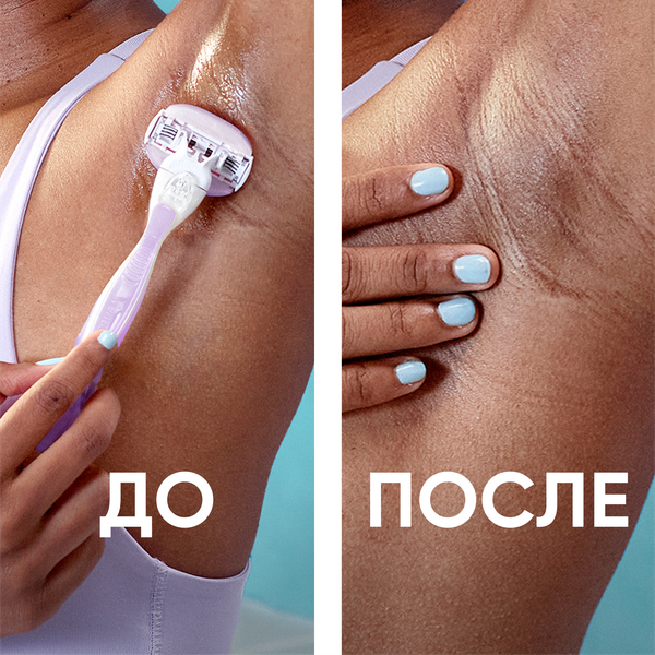 Изображение товара Набор сменных кассет Gillette Venus Breeze (с гелем, 2шт)