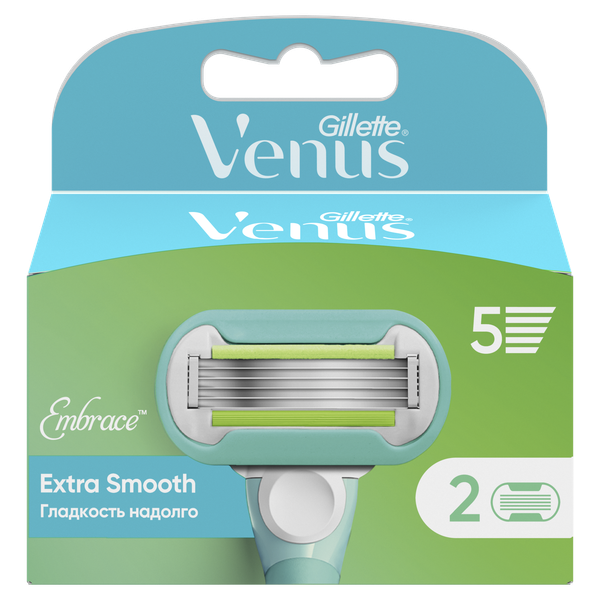 Изображение товара Набор сменных кассет Gillette Venus Embrace (2шт)