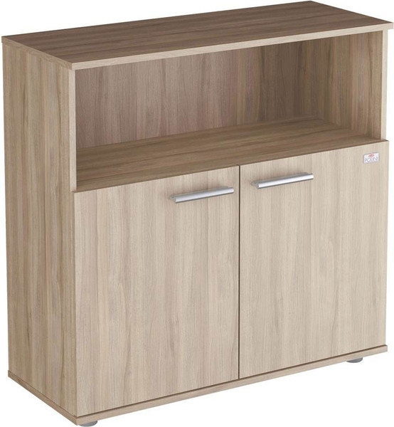 Изображение товара Комод пеленальный Polini Kids Simple Nordic с нишей и 2 дверцами (вяз)
