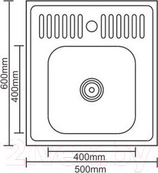 Изображение товара Мойка кухонная Ledeme L75060