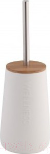Изображение товара Ершик для унитаза Axentia Wellness 128214 (керамика/бамбук)