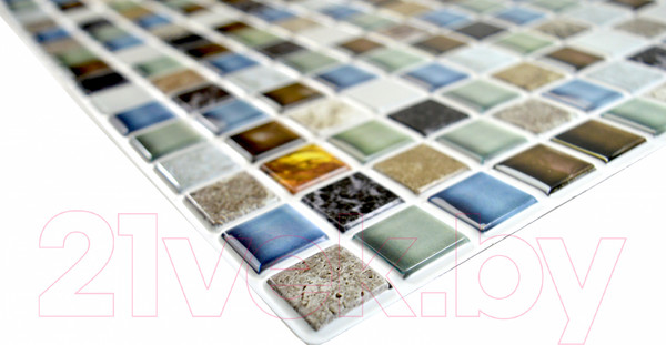 Изображение товара Панель ПВХ Grace Мозаика Исландия (955x480x3.5мм)