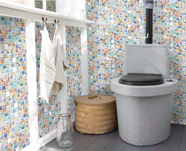 Изображение товара Панель ПВХ Grace Мозаика Лагуна (955x480x3.5мм)