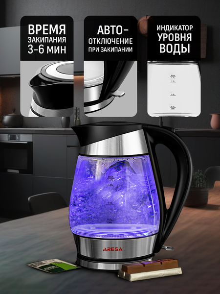 Изображение товара Электрочайник Aresa AR-3441