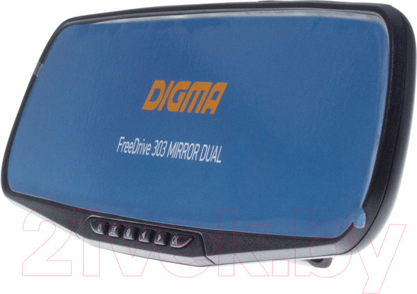 Изображение товара Видеорегистратор-зеркало Digma FreeDrive 303