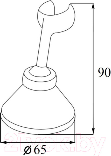 Изображение товара Душевой держатель Ledeme L32