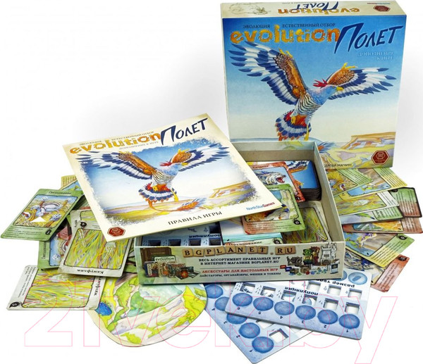 Изображение товара Дополнение к настольной игре Правильные Игры Эволюция. Полет