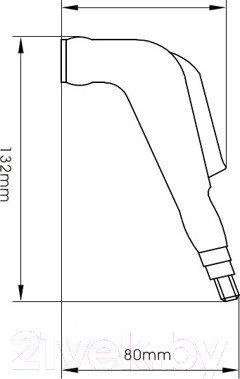 Изображение товара Лейка гигиенического душа Ledeme M31