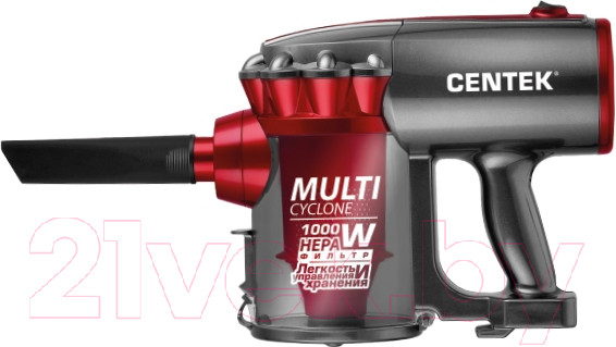 Изображение товара Вертикальный пылесос Centek CT-2561 (красный/черный)