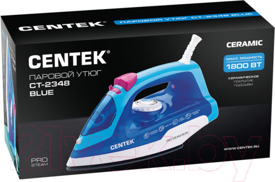 Изображение товара Утюг Centek CT-2348 (голубой)