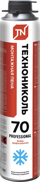 Изображение товара Пена монтажная Технониколь Professional 70 зимняя (1,020кг)