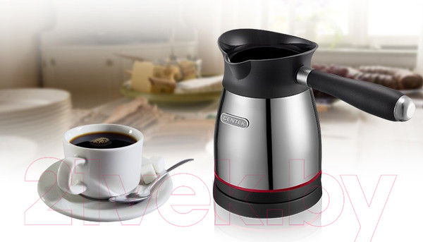 Изображение товара Турка электрическая Centek CT-1098 SS (нержавеющая сталь)