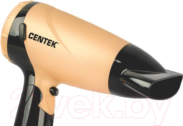 Изображение товара Компактный фен Centek CT-2209 BLG (черный/золото)