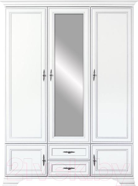 Изображение товара Шкаф Black Red White Kentaki S320-SZF5D2S (белый)