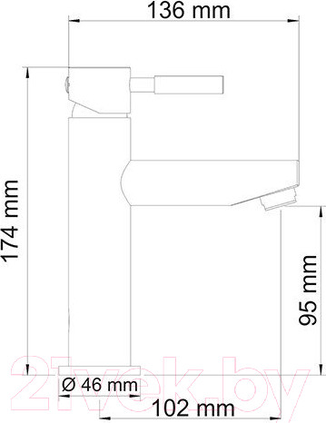 Изображение товара Смеситель Wasserkraft Main 4104