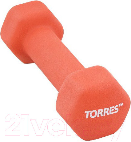 Изображение товара Гантель Torres PL55014 (4кг, красный)