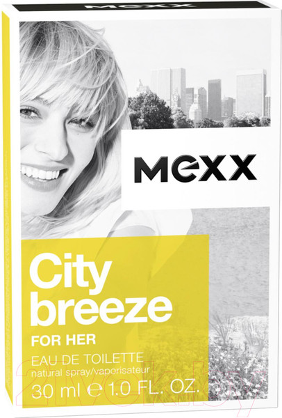 Изображение товара Туалетная вода Mexx City Breeze For Her (30мл)