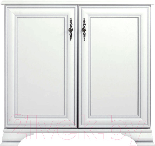 Изображение товара Тумба Black Red White Kentaki S320-KOM2D (белый/белый)