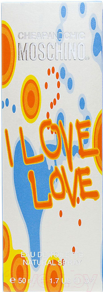 Изображение товара Туалетная вода Moschino Cheap and Chic I Love Love (50мл)