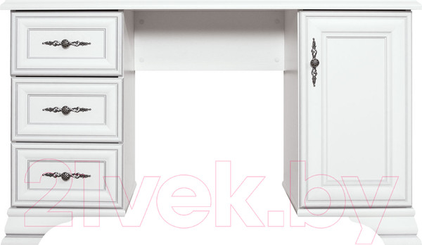 Изображение товара Туалетный столик Black Red White Kentaki S320-TOL (белый/белый)