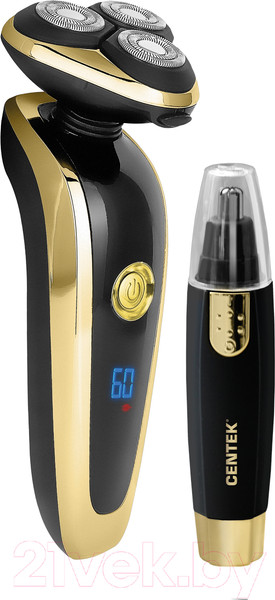 Изображение товара Электробритва Centek CT-2160 (золото/черный)