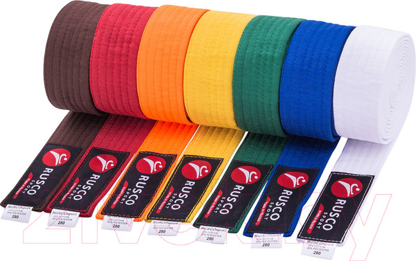 Изображение товара Пояс для кимоно RuscoSport 280см (белый)