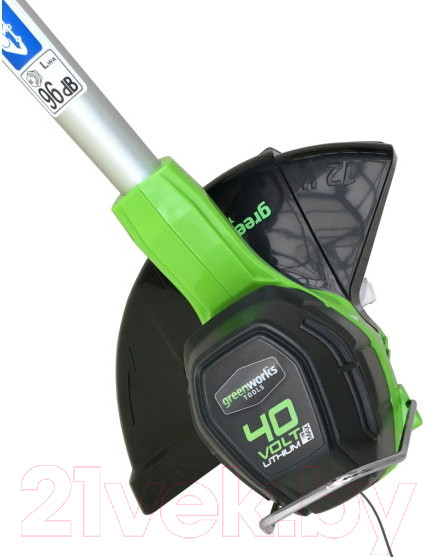 Изображение товара Триммер аккумуляторный Greenworks G40LTK2 (2101507UA)