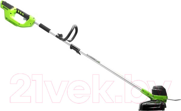 Изображение товара Триммер аккумуляторный Greenworks G40LTK2 (2101507UA)