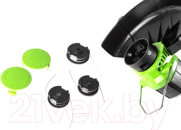 Изображение товара Триммер аккумуляторный Greenworks G40LTK2 (2101507UA)
