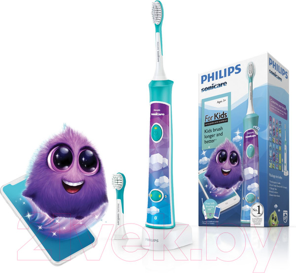 Изображение товара Детская звуковая зубная щетка Philips Sonicare For Kids HX6322/04