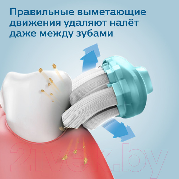 Изображение товара Детская звуковая зубная щетка Philips Sonicare For Kids HX6322/04